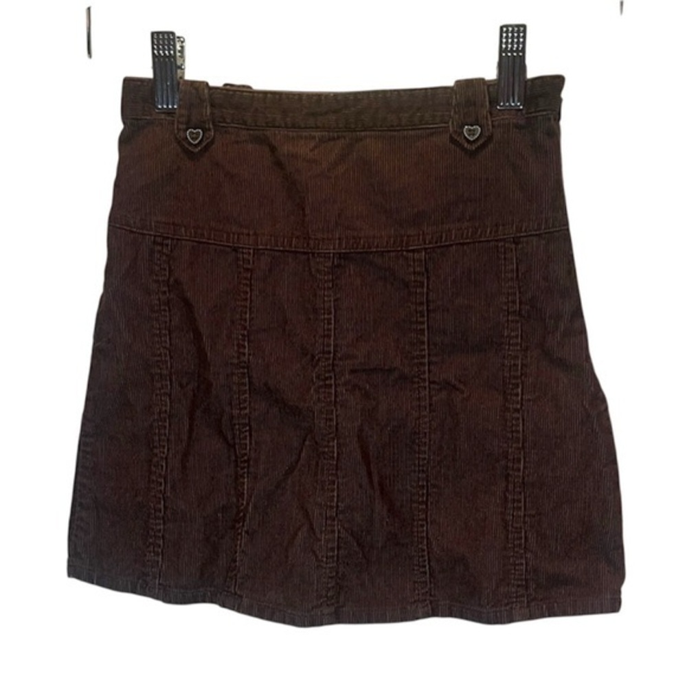 Gymboree Vintage Girl’s Tyrolean Lure brown corduroy Skirt Size 9